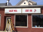 new foot spa business in high traffic area